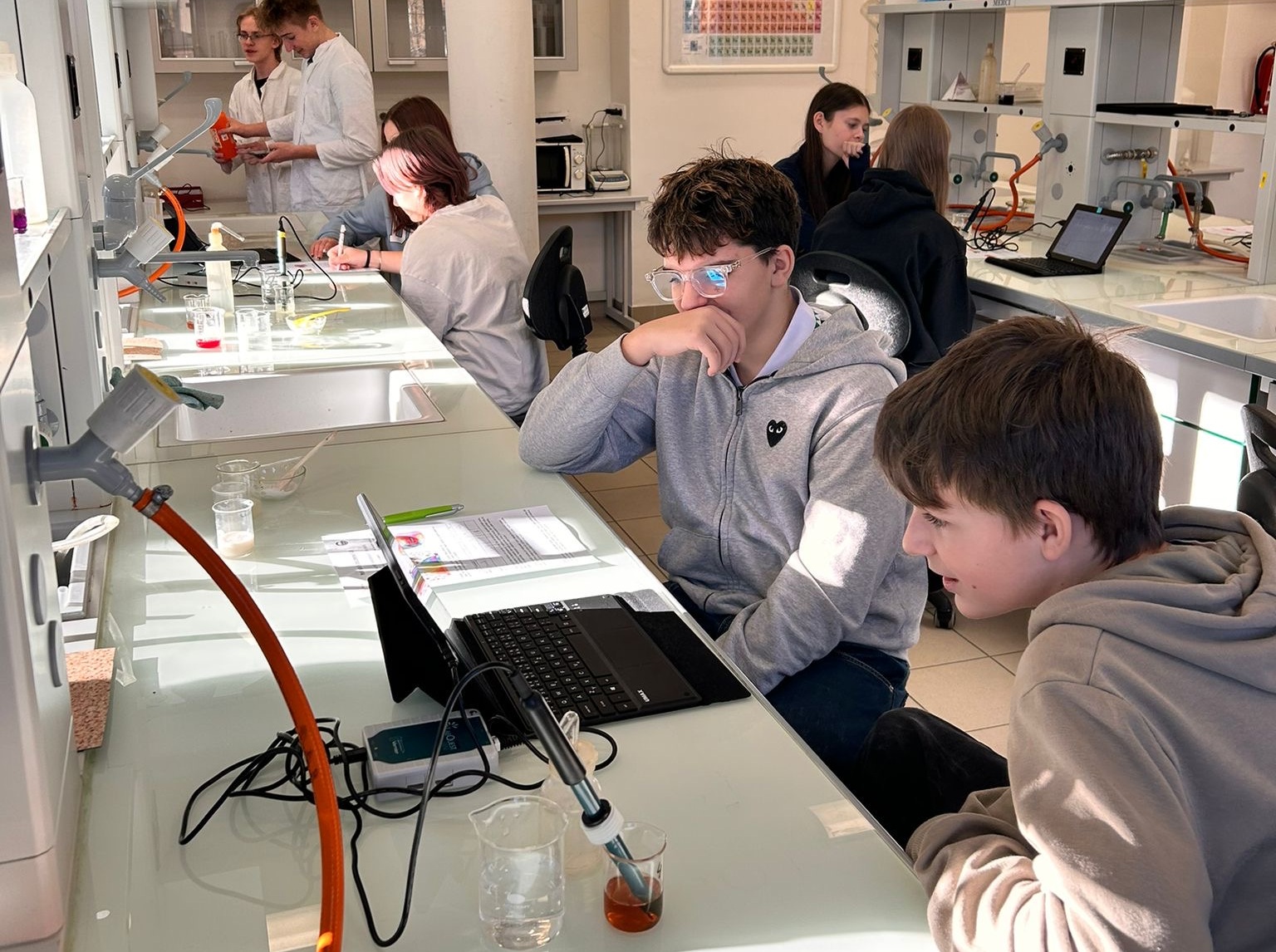 Motivační hodiny chemie
