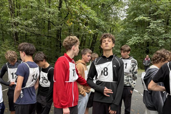 Přespolní běh chlapců: medaile byla na dosah