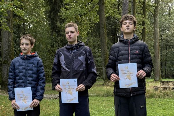 Přespolní běh chlapců: medaile byla na dosah