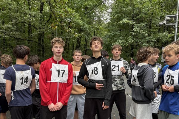 Přespolní běh chlapců: medaile byla na dosah