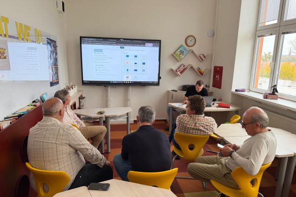 Bezručka zahájila letošní mezinárodní spolupráci Erasmus +